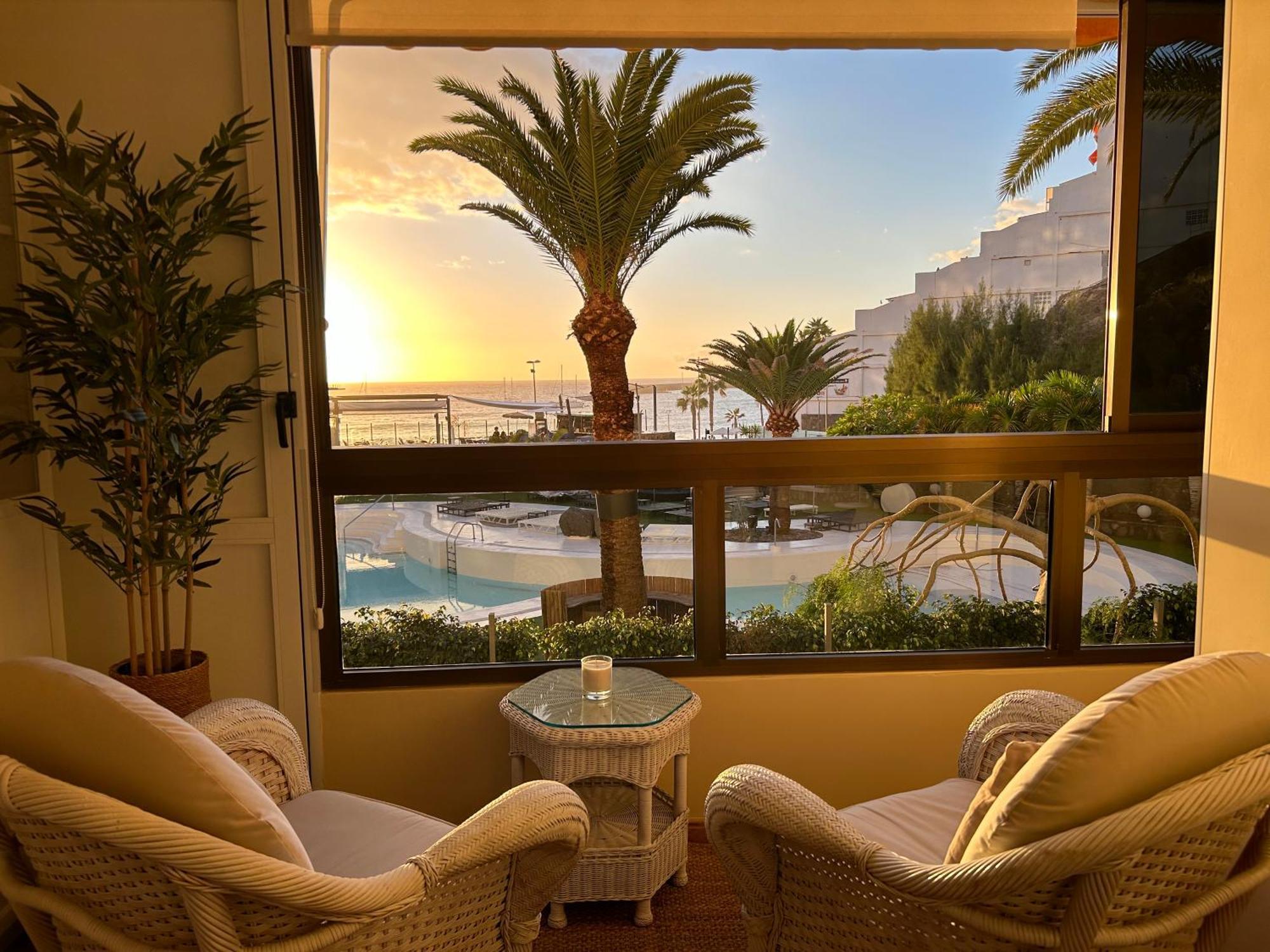 Beach Apartment Patalavaca Kültér fotó
